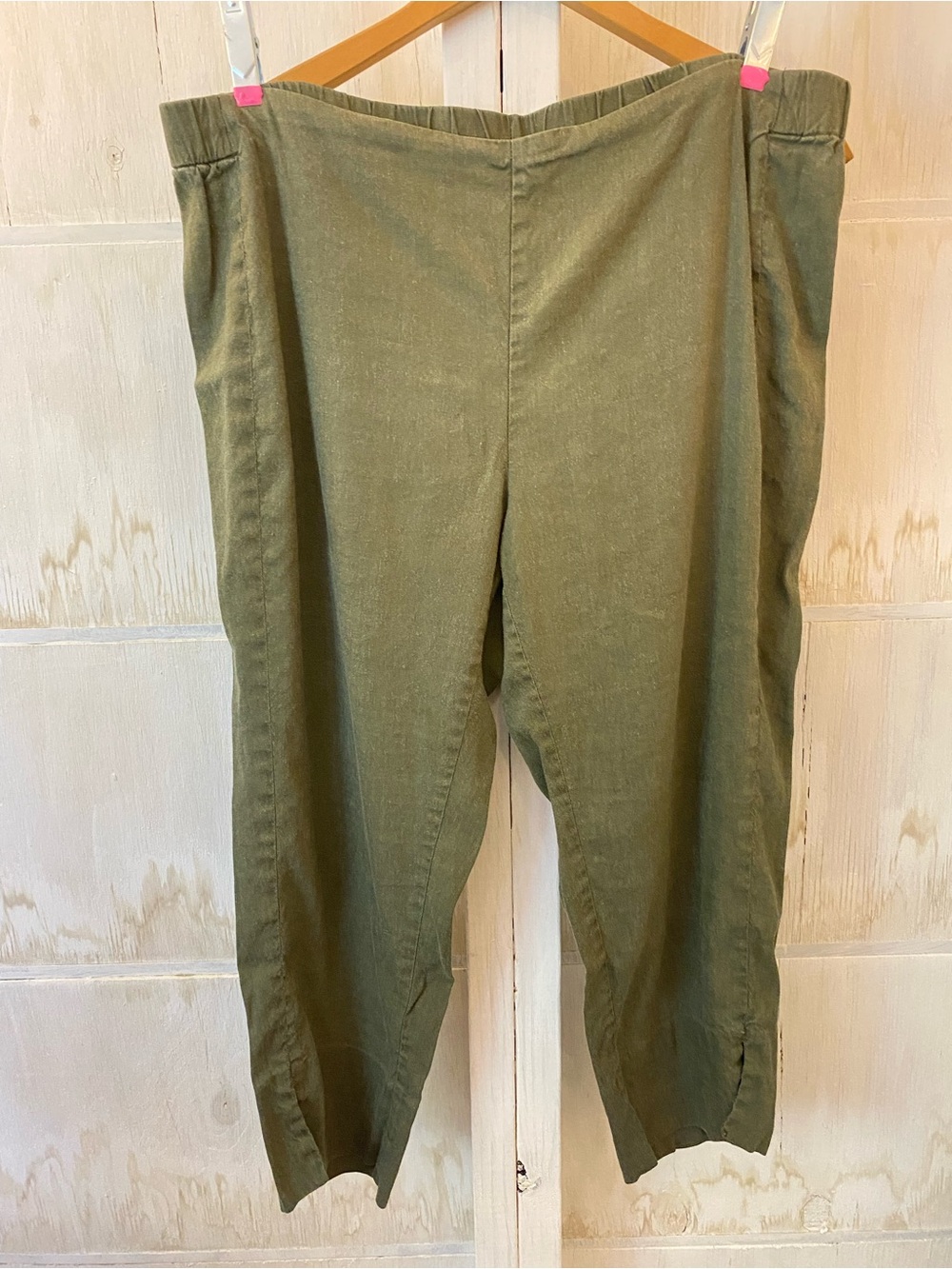 J. Jill Olive Cropped Pull-On Pants